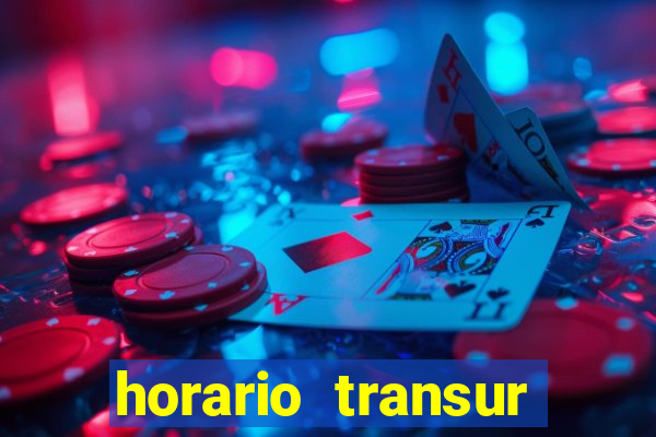 horario transur roleta santos dumont juiz de fora